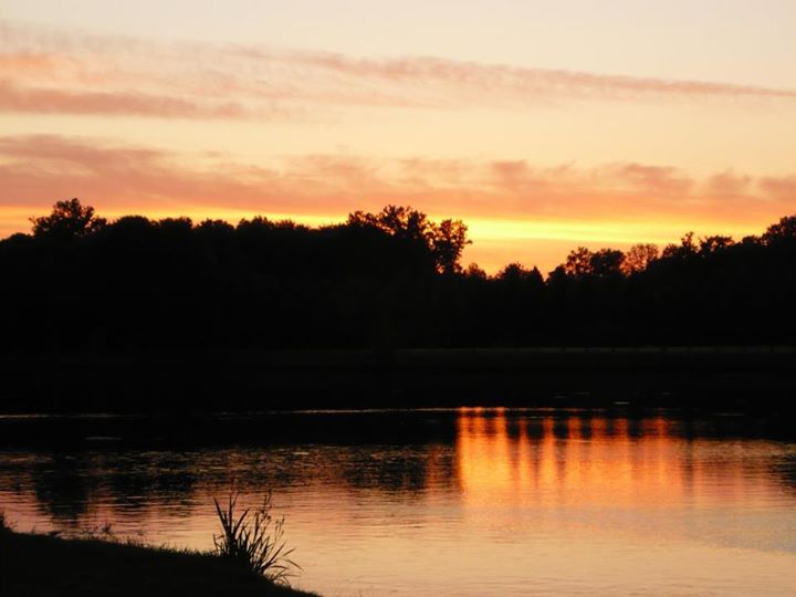 superbe couché de soleil 
